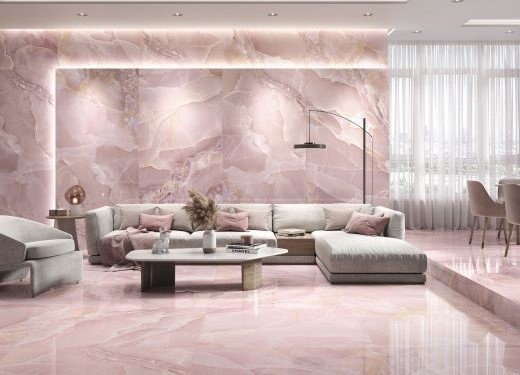 Crystal  Pink Polished